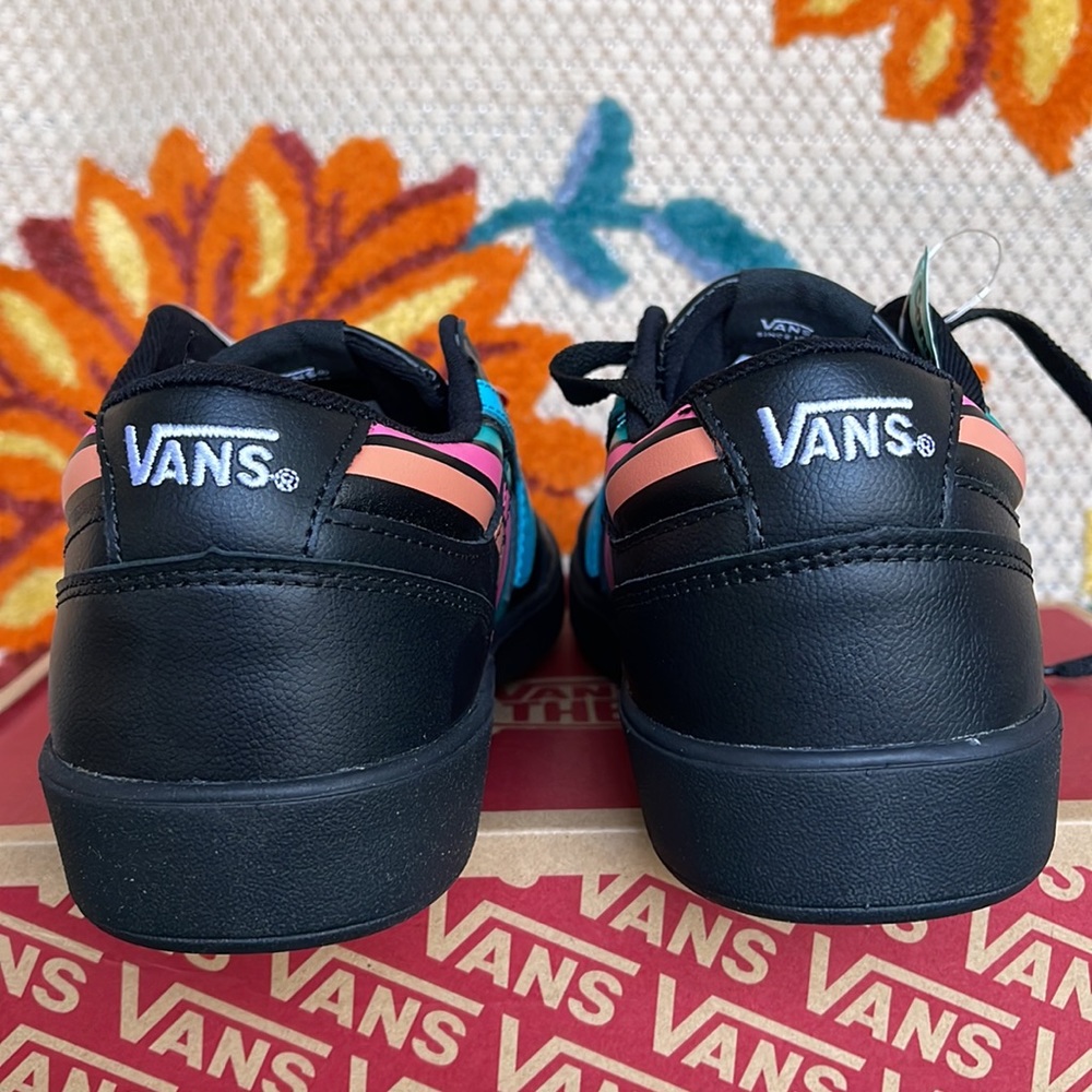 Vans Men’s Lowland Cc Fader Black/Multi sneakers - Picture 14 of 16